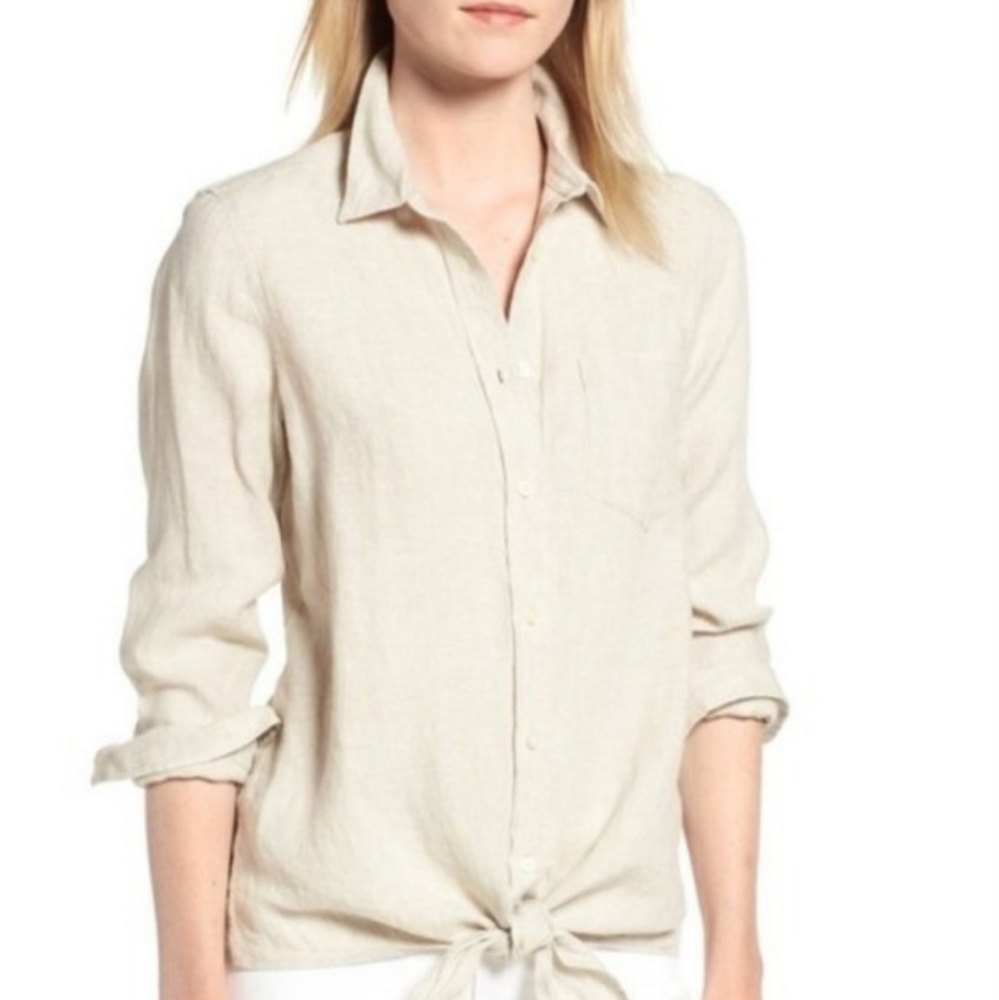 NWOT CLOTH & STONE ANTHROPOLOGIE Button Down Shirt